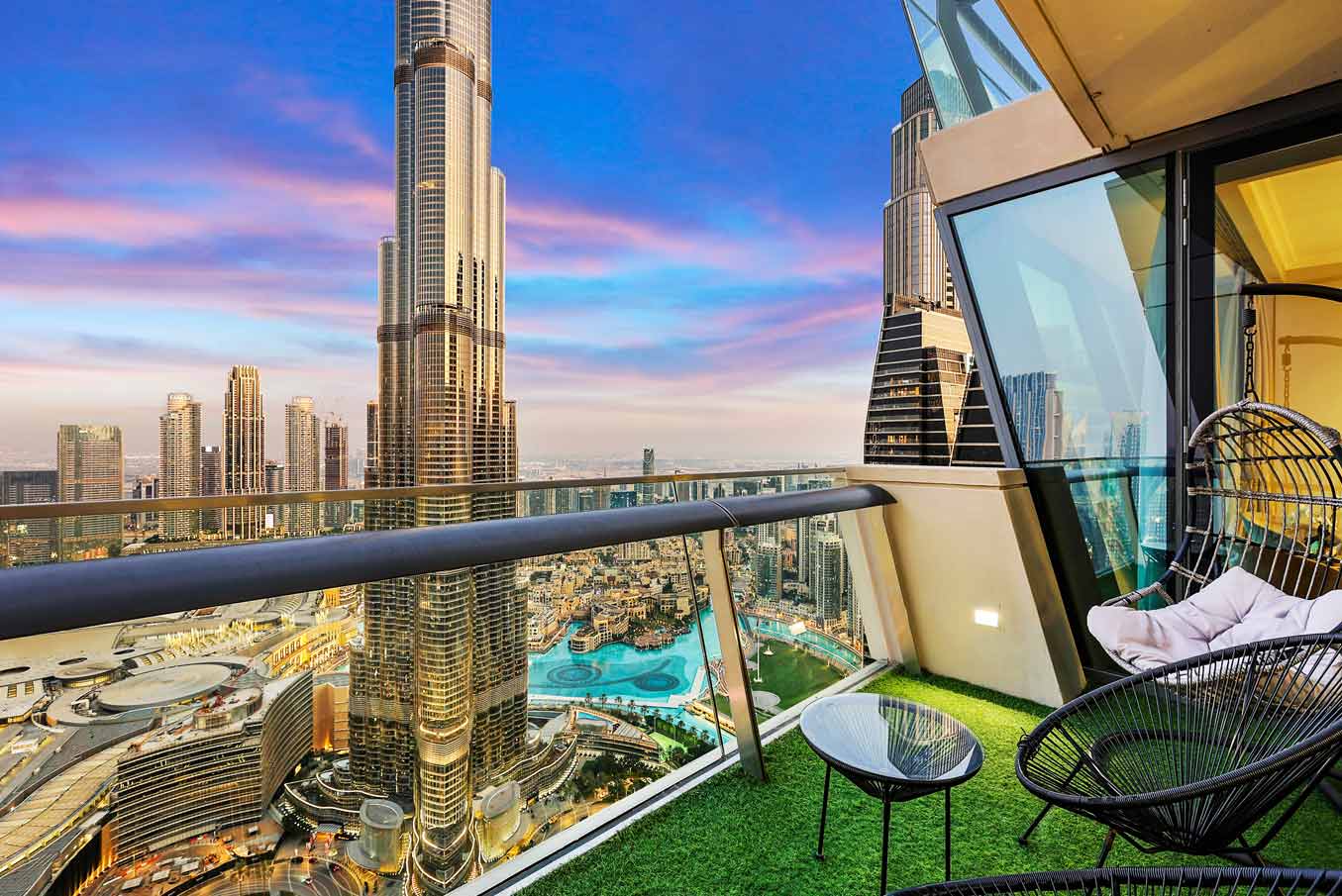 Burj Vista with Burj Khalifa View