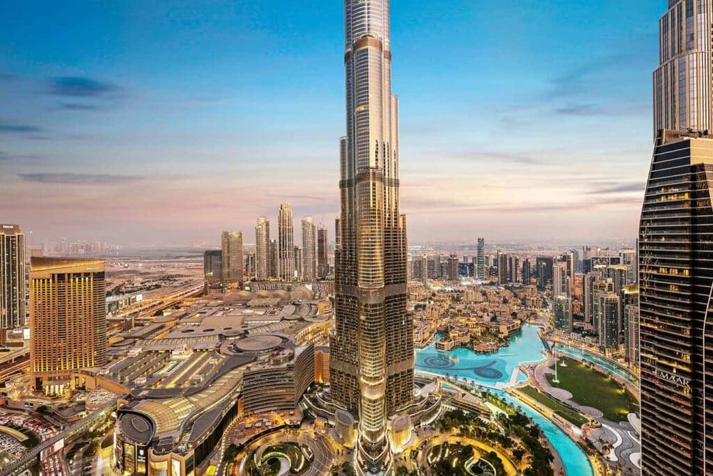 Burj Khalifa Night View